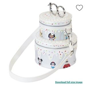 Loungefly Disney100 celebration cake novelty crossbody bag